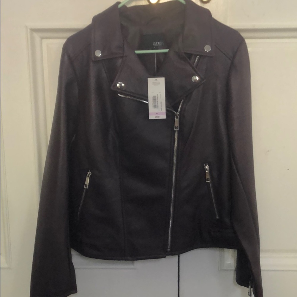 Midnight burgundy jacket